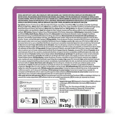 Barre de muesli au chocolat et raisins secs d'Amazon, 192g