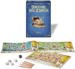 Ravensburger 27270 - Donjons, Dés et Danger, Jeu de stratégie Alea, Jeu de dés pour adultes, Jeu de roulement et d'écriture à partir de 12 ans