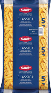 Tortiglioni Barilla pâtes de blé dur n. 83 – Paquet de 1 (1x5kg)