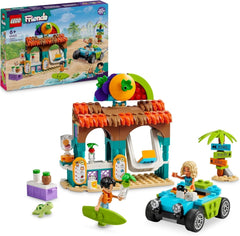 LEGO Friends Smoothie Stand At The Beach Jeu de rôle Idée cadeau pour filles et garçons de 6 ans avec figurines de jeu Tortue et accessoires Jouet de développement social 42625 Ensembles de construction Besuche den LEGO-Store Default Title