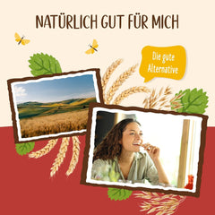 Craquelins à l'avoine biologiques Allos Nutri | Craquelins croustillants à l'avoine entière | Sucrer au miel 6 x 130g