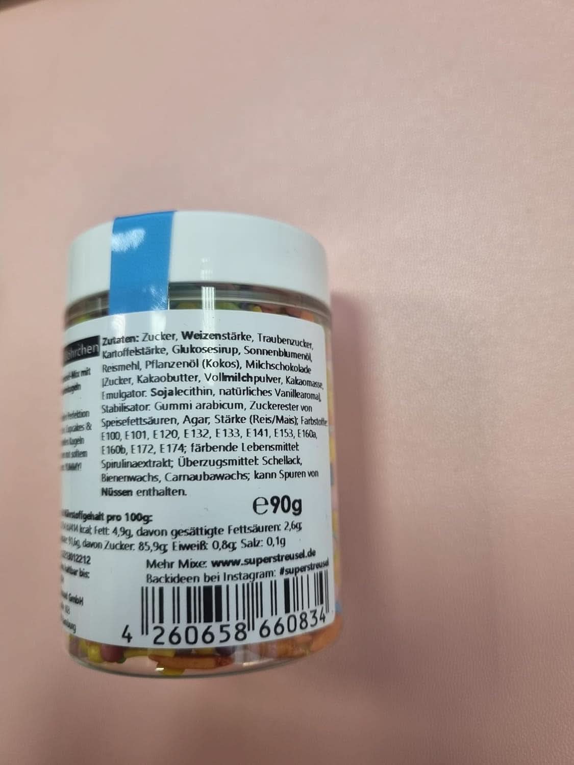 Super Streusel, Sprinkles model Paste, 90 grame Naty Shop