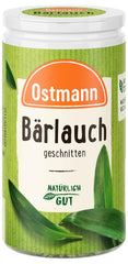 Ostmann Gewürze - Bärlauch geschnitten | Bouton lauch-Geschmack plus doux | Pour l'achat de produits de consommation de Quarkdips | 15 g dans Der Streudose