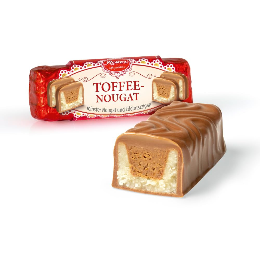 Plăcintă cu ciocolată și trufe Reber Bites, trufe cu brandy pe nuga cremoasă, acoperită cu ciocolată delicată cu lapte alpină, 40g (1 bucată)