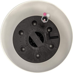 Dehner Mila pot de fleur avec système d'arrosage automatique, Ø 30 cm, hauteur 26 cm, plastique, blanc