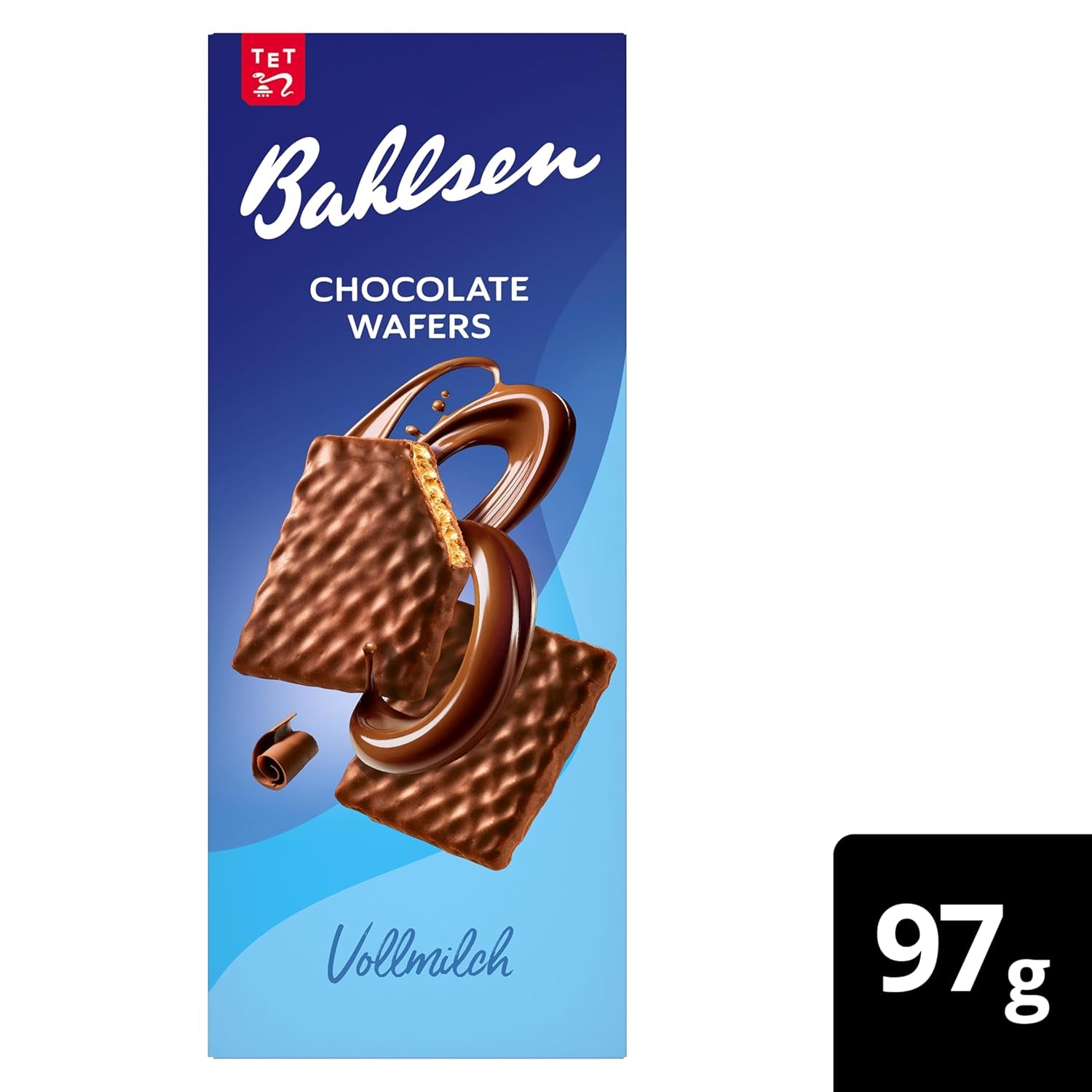 Napolitane cu ciocolată BAHLSEN Napolitane cu ciocolată cu lapte (1 x 97 g)