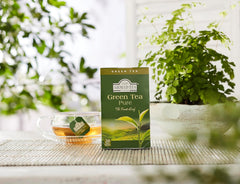 Ahmad Tea – Thé vert – Sachets de thé emballés individuellement avec 2 g de thé par portion – 20 sachets de thé à bandes (lot de 2)