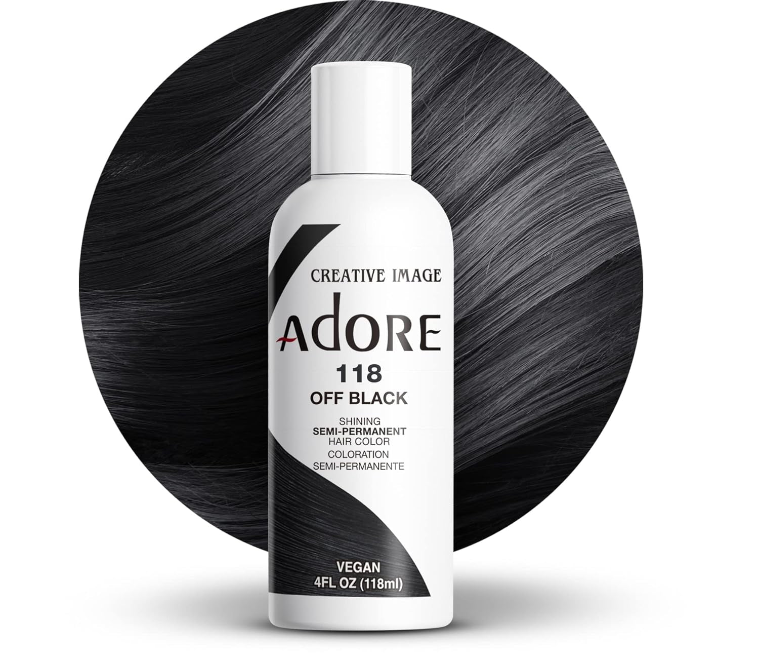 Shining Culoare de păr semipermanentă, 196 Albastru cer Vopsea pentru par Naty Shop 118 Off Negru 118 Ml (1 pachet)
