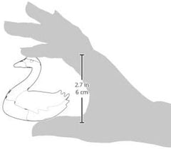 Städter Moule à biscuits Swan 6,5 cm Acier inoxydable, Argent