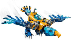 LEGO DREAMZzz 2in1 Krokodil-U-Boot - Spielzeug verwandelbar in Adler-U-Boot - incl. 3 Minifigures, 2 Spinnen und Einer sammelbaren blue Treasure-Kreatur - Geschenk für Jungen ab 8 Jahren - 71512