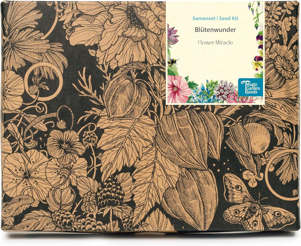 Magic Garden Seeds - Ensemble de graines de semence pour plantes vertes avec 6 prĂ€chtigen alten Blumensorten fĂŒr den Bauerngarten - Blumensamen alte Sorten - Blumen Samen - Garden Geschenk