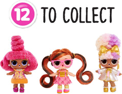 Poupées à collectionner LOL Surprise pour filles - Avec 15 surprises et coiffures différentes - #Hairvibes Dolls