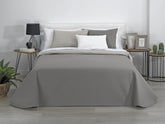 AVA | Cuvertură Boutique Reversibilă | Pentru toate anotimpurile | Culoare - Bej/Taupe | Pentru pat de 140/150/160 cm. pat. (250 X 270 Cm. Ancho X Alto) | Cuvertură cu matlasare Plapumi si pilote Naty Shop Titlu implicit
