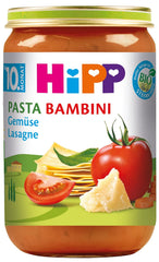 HiPP Pasta Bambini - Lasagne aux légumes, paquet de 6 (6 x 220 g)