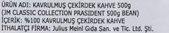Fasole întreagă President, pachet de 2 (2 x 500 g)
