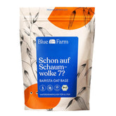 Blue Farm Barista Oat Base für bis zu zu 8L zum selbermischen – Bio Haferdrink Barista Edition – Milchalternative sans Zusatzstoffe und Zuckerzusatz – Vegan et Glutenfrei – 90% weniger Verpackungmüll