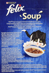 PURINA Soupe Katze Köstliche Auswahl mit Rindfleisch, mit Hen, mit Lamm - 48 Beutel à 48 g ou 48 g (8 Packungen à 6 x 48 g)