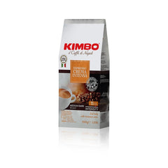 Café en grains entiers Crema Intensa, torréfaction moyenne, sac de 1 kg