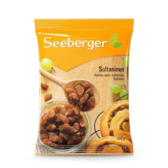 Seeberger Sultanas : Raisins Sultana légers, sucrés et fruités de Turquie, paquet 13 x 200 grammes Naty Shop Produits déshydratés 200 grammes