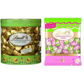 Mini lapins en chocolat doré | Sachet de 700 g et édition chocolat décorative | Sachet de 180g | Œufs en chocolat au lait de qualité supérieure, emballés joyeusement et colorés, pour Pâques | Chocolat de Pâques