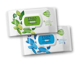 MilleusiPiu Maxi avec couvercle, 64 lingettes humides, 64 unités