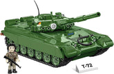 COBI T-72 (East Germany/Soviet), 10.8" x 4.5" x 4.3"