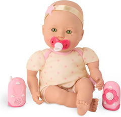 Poupée Baby Sweetheart - Heure du coucher - 31 cm - Corps doux - Accessoire tétine - Jeu de simulation - Jouet à partir de 3 ans