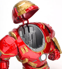 Jada Toys Marvel Figure Hulkbuster & Ironman, Casque ouvert et fermé, Figurines à collectionner, Ensemble, Moulé sous pression, Rouge, Taille: 6 pouces Hulkbuster & 2 pouces Ironman Figurines Naty Shop