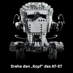 LEGO Star Wars AT-ST Camper - Bauset für Erwachsene - UCS Modell zum Auststellen mit Minifigur & Informationsstafel - Sammlerstück & Geschenk for Fans - 75417