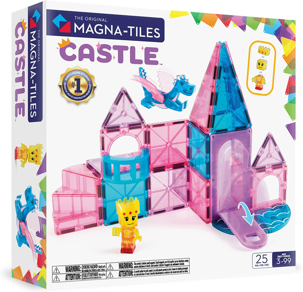 Château 25-teiliges Magnetbauset - Die Originale Magnetbaumarke