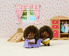 Sylvanian Families 5424 Les Jumeaux Hérisson - Figurines de Maison de Poupée