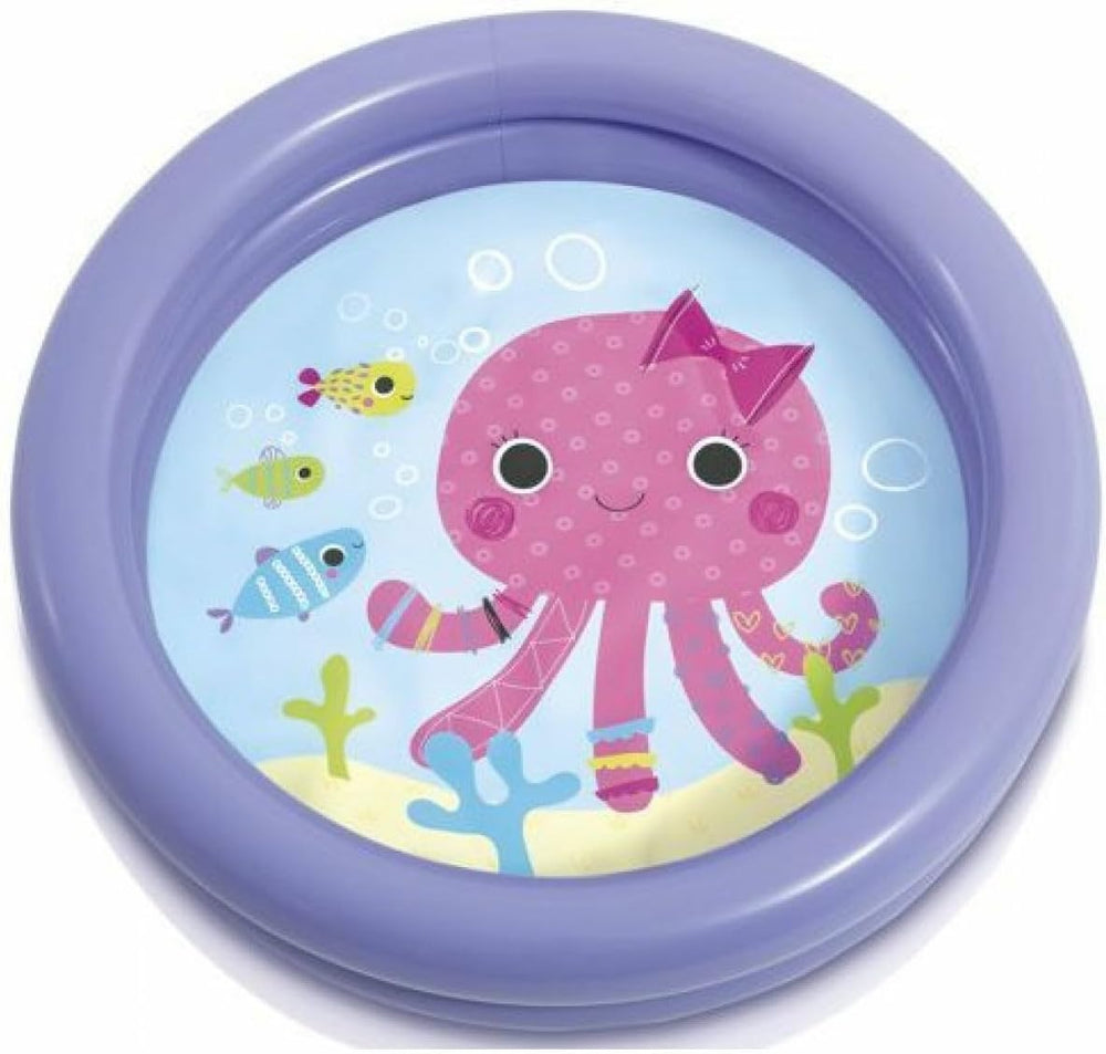 Intex 59409NP - Piscine gonflable pour bébé avec imprimé animal, 1 pièce, vinyle, multicolore, 61x15 cm