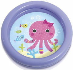 Intex 59409NP - Piscine gonflable pour bébé avec imprimé animal, 1 pièce, vinyle, multicolore, 61x15 cm