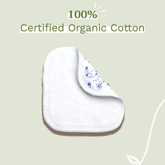 Couches réutilisables pour le corps et le maquillage 100 % coton GOTS pour bébés et toute la famille – Nettoie la peau et absorbe la saleté, adaptées aux peaux sensibles (lot de 6)