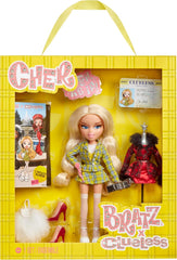 Bratz Clueless Cher Doll – Poupée de cinéma à collectionner avec de vraies tenues et accessoires