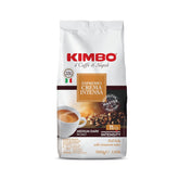Espresso Crema Intesa, 6 grains de café x 1 kg, mélange corsé et intense, intensité 11/13, torréfaction moyenne, 6 paquets de 1 kg chacun
