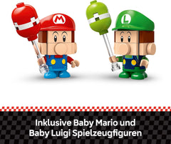LEGO Mario Kart - Bébé Mario contre. Baby Luigi Nintendo Collectible Figures 2 Speedmen à construire Jouet Cadeau pour garçons, filles et joueurs à partir de 8 ans Adventure Toy 72034 Jeux de construction Besuche den LEGO-Store