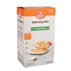 RUF Rührkuchen Backmischung, Nur Wasser & Öl Zugeben, Rezeptur Für Blechkuchen, Kastenkuchen, Muffins, Gugelhupf Und Tortenböden, 1X1000G Amestec pentru copt si gatit Naty Shop Rührteig 1 Kg (1Er Pack)
