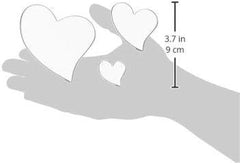 Städter 002128 Jeu d'emporte-pièces Love, 3 pièces