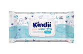 Kindii Lingettes humides pour bébés et enfants - Allantoïne - Sans parfum - Testé dermatologiquement - Pour peaux sensibles Lingettes humides bébé Naty Shop À base d'eau 60 lingettes