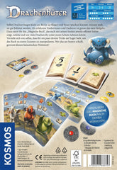 Kosmos 683757 Dragon Keeper Grand jeu de cartes pour toute la famille 8+ 123 belles cartes dragon grand format par Michael Menzel Jeu de société Cadeau