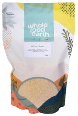 Millet à grains entiers - sans OGM - naturel - végétalien - sans produits laitiers - sans sucre ajouté - 1 kg