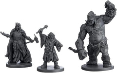 Fantasy Flight Games, Le Seigneur des Anneaux : Voyages vers la Terre du Milieu, Ensemble de base, Jeu expert, Dungeon Crawler, 1 à 5 joueurs, 14 ans et plus, 60 minutes et plus, Allemand, Multicolore.