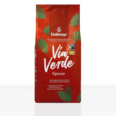 Via Verde Espresso Bio Fairtrade - 6 x 1 kg Café en grains entiers