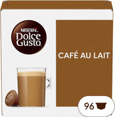 Nescafé Dolce Gusto – Dolce Gusto Café au Lait 16 CAPSULES 160 g (X6)