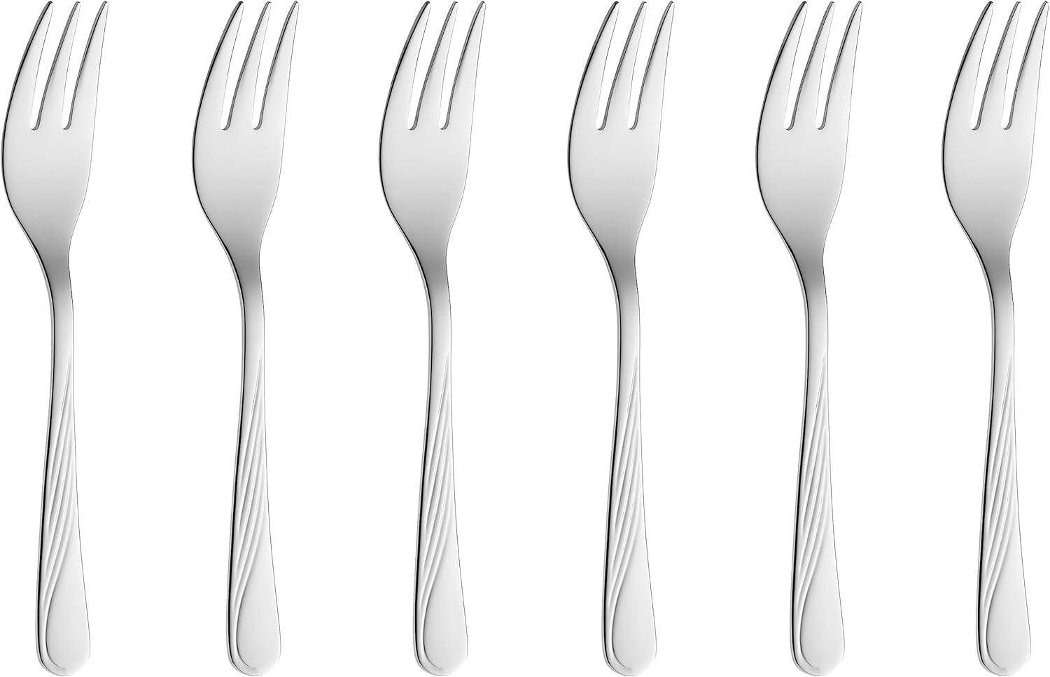 Gerlach Celestia Set de tacâmuri pentru 6 persoane Bucatarie Naty Shop Argintiu lucios Set 6 tacâmuri pentru tort