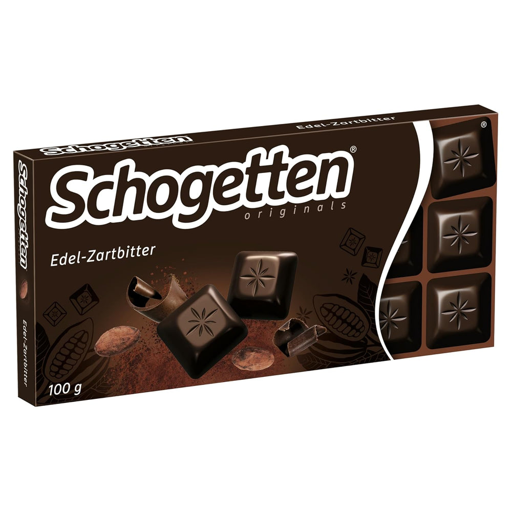 Chocolat noir Schogetten (50% de cacao), 100 g