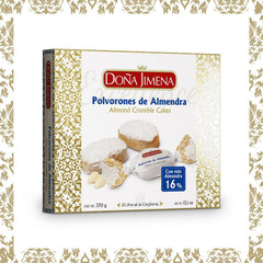 – Polvorones Excellence, Qualité supérieure, Bonbons typiques de Noël, Recette artisanale, 370 g