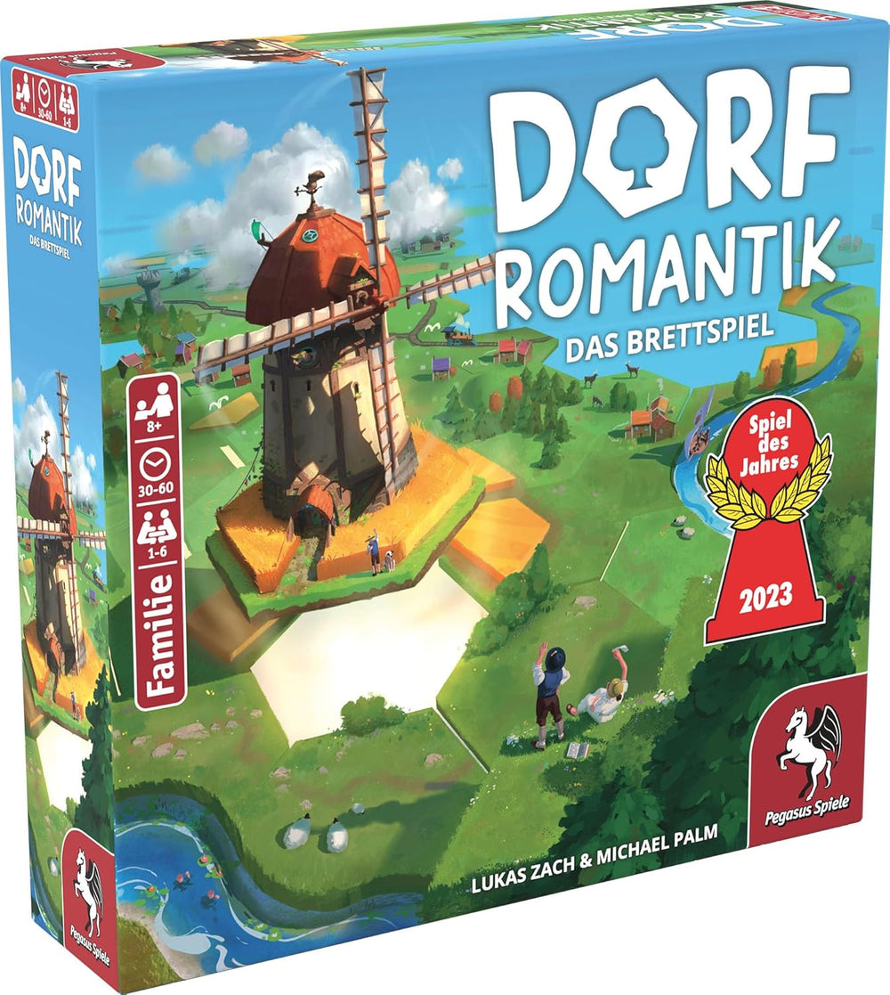 Pegasus Spiele 51240G Village Romance *Jocul anului 2023* Jocuri de societate
