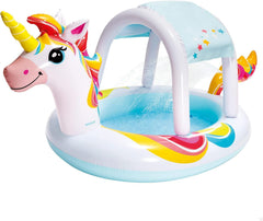Piscine à jets licorne Intex, gonflable, dimensions : 254 cm x 132 cm x 109 cm (58435NP)
